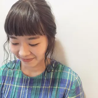 ミディアム yuki watanabeのヘアスタイル