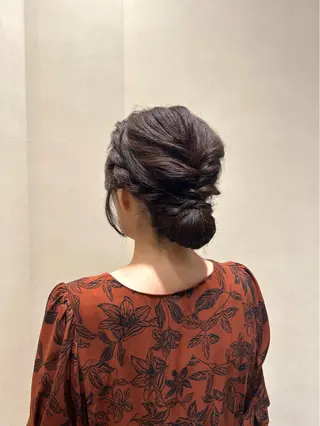 ロング ヘアアレンジ 森川 颯香のヘアスタイル