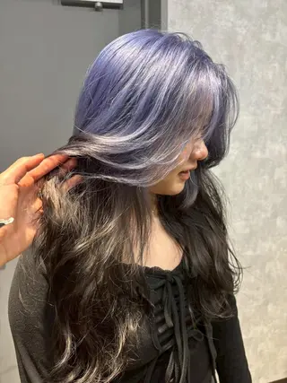 カラー ロング 🌜 Lulu 🌛 公式/大通のヘアスタイル