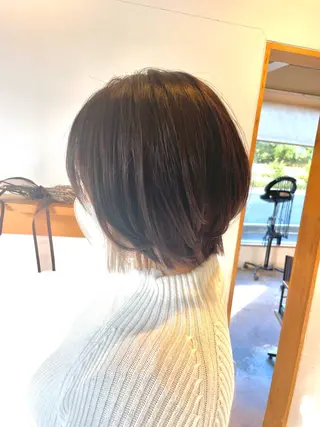 ミディアム 畑村 まゆみのヘアスタイル