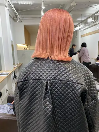 ショート カラー 森貴裕/ベージュ/ パーマ/オリーブのヘアスタイル