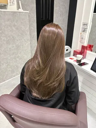 ロング Aura 髪質改善＆韓国レイヤー所属・あい❤︎ /髪質改善/韓国巻きのヘアスタイル