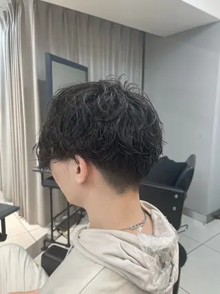 パーマ メンズ縮毛矯正 メンズカット/のヘアスタイル