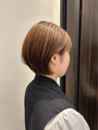 ショート 中野 栞里のヘアスタイル
