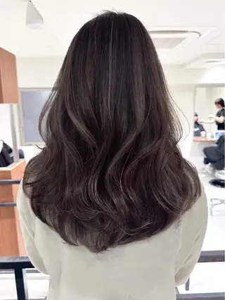ミディアム カラー 透明感カラー/艶美髪 /似合わせのヘアスタイル