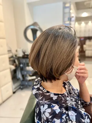 ショート 加藤 麻美のヘアスタイル