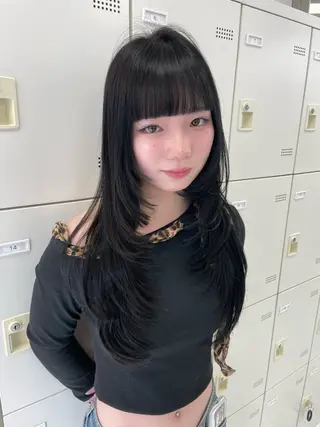 カラー mayu/ブリーチ/ layer/似合わせのヘアスタイル