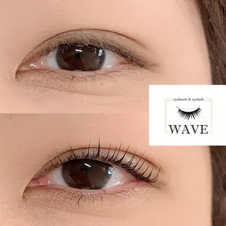マツエク・マツパ brow&lash WAVEのマツエク・マツパデザイン