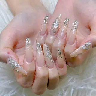 ネイル ANH ゴテゴテネイルのネイルデザイン