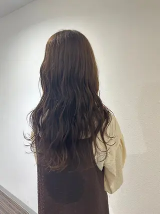 ロング lena🎀 透明感カラー/韓国風のヘアスタイル