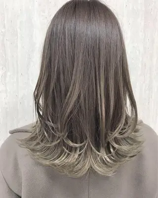 ミディアム カラー 鍋島 拓真のヘアスタイル