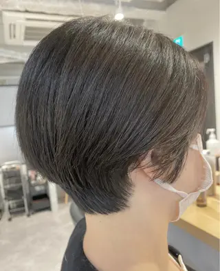 ショート 丸みボブ　ショート ｍａｎａｍｉのヘアスタイル