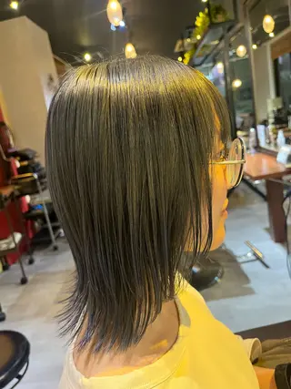 ミディアム Makino🌷 牧野有花のヘアスタイル