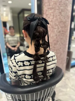 ヘアアレンジ 韓国カラーお任せ❤️ アサコサユリ🎀の眉毛・アイブロウイメージ