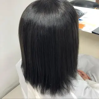 セミロング カラー 髪質改善・白髪ぼかし /お悩み対応カラーのヘアスタイル