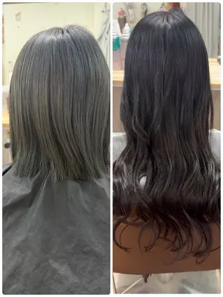 ロング 川本 葵のヘアスタイル
