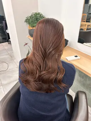 ロング カラー ヘアアレンジ 【代表】 たき〜のヘアスタイル
