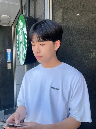 ショート メンズ 野本光一朗/メンズ/ メンズパーマのヘアスタイル