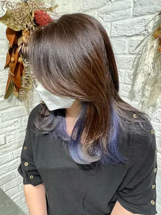 ロング カラー ヘアアレンジ 伊藤 早人のヘアスタイル