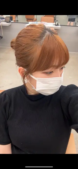 カラー ブリーチなしカラー/ パーマ/おとは🦖♡のヘアスタイル