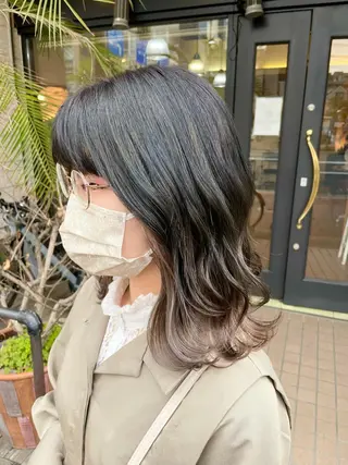 ミディアム カラー AKALA HAIR 西宮店 Juriのヘアスタイル