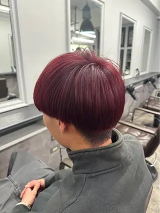 カラー 鈴木 大夢のヘアスタイル