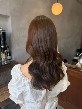 ロング 前畑 きりあのヘアスタイル