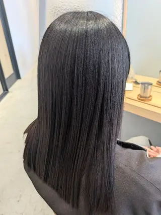 セミロング 古屋 美春のヘアスタイル
