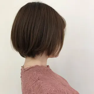 ショート カラー 【髪質改善】 梅田　聡のヘアスタイル