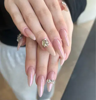 ネイル SEINA_ NAIL🐈‍⬛💗のネイルデザイン