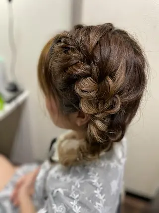 ヘアアレンジ 坂野 結子のヘアスタイル