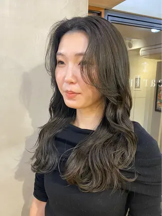 ロング 齋藤 リクのヘアスタイル