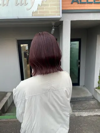 ミディアム カラー 山田 康平のヘアスタイル