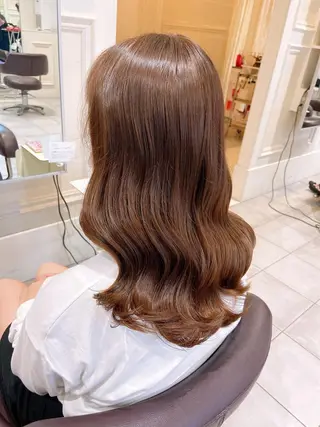 ロング カラー 韓国/色気/レイヤー /AVANCE天王寺のヘアスタイル