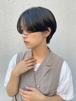 ショート ショートヘア💫 ハイトーン西田拓馬のヘアスタイル