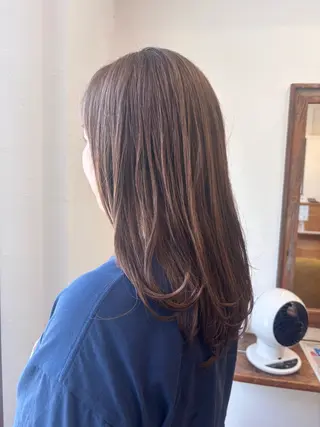 ロング カラー おとみ ✂︎のヘアスタイル