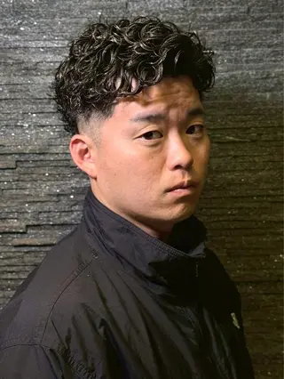 ミディアム 神山 輝利佑のヘアスタイル