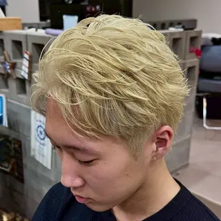 ショート パーマ メンズ ✂️メンズカット✂️ ソノベレオのヘアスタイル