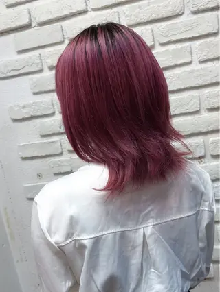 ミディアム 池袋駅徒歩4分 hondaのヘアスタイル