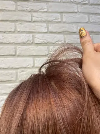 ミディアム ココロ☀️ CLUTCH天王寺店のヘアスタイル