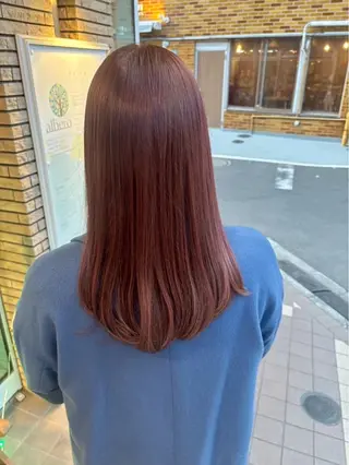 ロング カラー カラーモデル募集 💗崎山 莉里香💗のヘアスタイル
