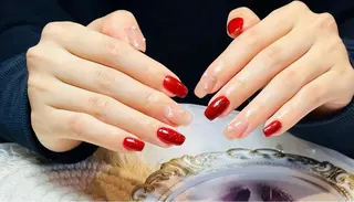 ネイル コネコネイルサロン モデル用のネイルデザイン