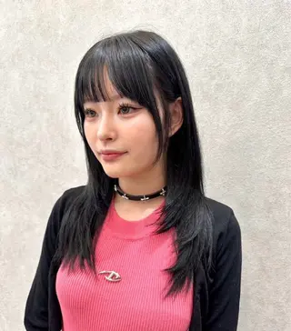 セミロング 🎀透明感カラー shizuka🎀のヘアスタイル