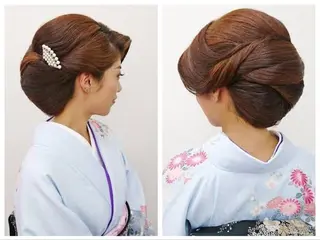ヘアアレンジ 上辻 博司のヘアスタイル