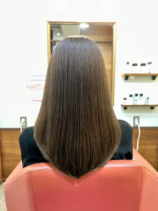 セミロング カット無料　カット モデル募集中　網谷のヘアスタイル