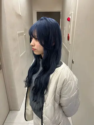 ロング 🐈‍⬛ブリーチ カラー特化🐈‍⬛彩のヘアスタイル