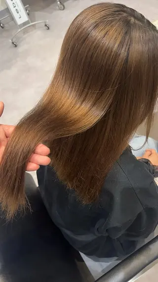 ミディアム 癖毛改善縮毛矯正 /中山なかやまのヘアスタイル