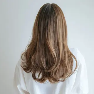 ロング 小谷 俊祐のヘアスタイル