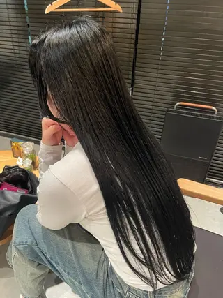 ロング カラー rin 🖤〈大宮〉のヘアスタイル