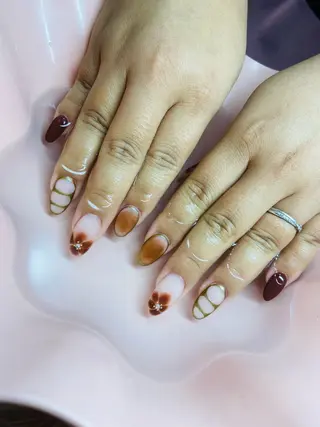 ネイル HandSnail 座間自宅ネイルサロンのネイルデザイン